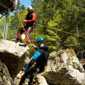 Bild von Canyoning Allgäu - Abenteuer & Schlucht