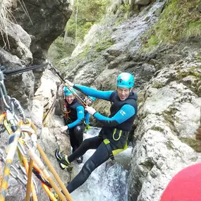 Bild von Canyoning Allgäu - Abenteuer & Schlucht
