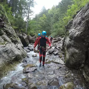 Bild von Canyoning Allgäu - Abenteuer & Schlucht