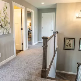 Sheridan II Floor Plan - Model Home - Upstairs Hallway