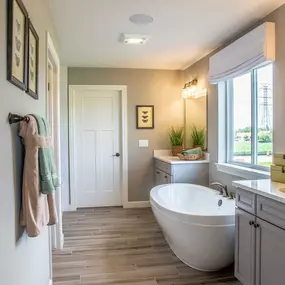 Sheridan II Floor Plan - Model Home - Master Bath