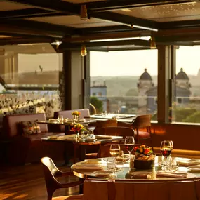 Il Giardino Ristorante, rooftop restaurant at Hotel Eden Rome