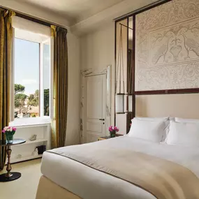 Classic Room with view at Hotel Eden Roma