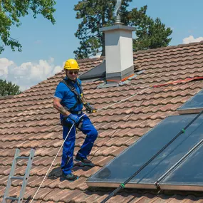 Rechsteiner, Solaranlage Reinigung in Basel.