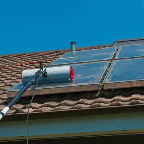 Reinigung von Solaranlagen