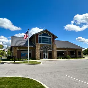 Front-view of United Federal Credit Union's Edison Lakes branch