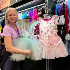 We are working hard and picking out costumes #ginnysdanceworks #udma