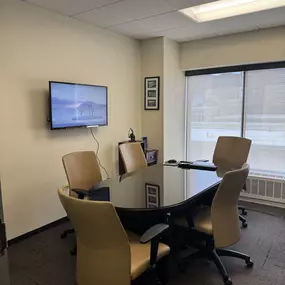 Inside Strom Advisory Group Office Meeting Room in Chicago