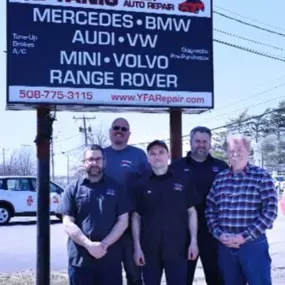 Welcome to  Yanis Foreign Auto Repair!
Our team of talented technicians, led by master technician Janis Krauklis, specialize in servicing German, British and Swedish vehicles, but will gladly and expertly cater to the needs of other vehicles. Whether you drive a domestic truck, a Japanese commuter or an European luxury car, our local auto shop can help you keep it running strong. When it is time for routine auto maintenance, such as an oil change, belt or hose replacement or a tune up, or your v