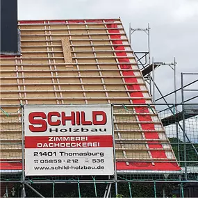 Bild von Schild Holzbau