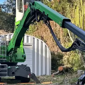 Image of tree transplant machine catering Tupalo, MS