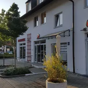 Eingangsbereich | Hautarztpraxis | Dr. med. Rosita Süß | München