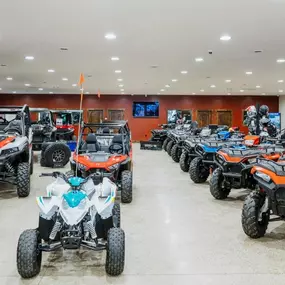 From mud to mountain trails, our ATVs are built to conquer tough terrain and fuel weekend adventures.