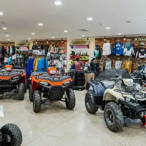 Whether you're exploring open land or threading tight trails, our ATVs are your ticket to freedom.