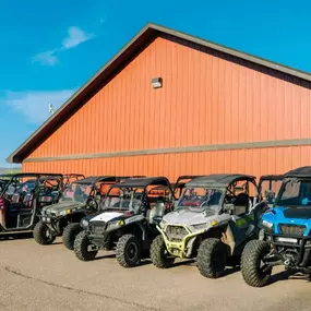 From mountain trails to wide-open flats, our selection of vehicles is ready to take you wherever your next adventure leads.