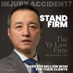 If you’re in need of an experienced, compassionate Seattle car accident lawyer, car accident lawyer in Seattle, car accident lawyer in Tacoma, or car accident lawyer in Federal Way call The Ye Law Firm. Personal injury attorney Chong Hae Ye will work diligently to get you the compensation and justice you deserve under state and federal law.