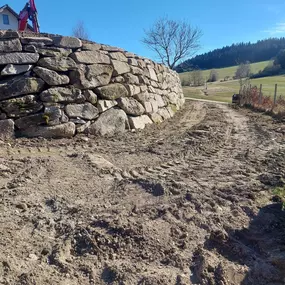 Natursteinmauer