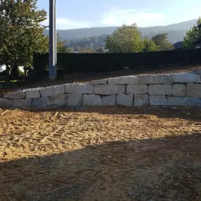 Steinschlichtung