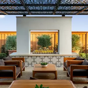 Beautiful covered patios
