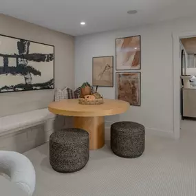 Spacious lofts offer versatile living and entertaining opportunities