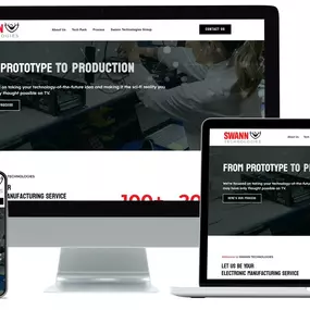 Swann Technologies Website built by Polarity Design Co: https://swanntechs.com/swann-tech-home/