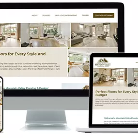Mountain Valley Flooring Website built by Polarity Design Co: https://mtnvalleyflooring.com/