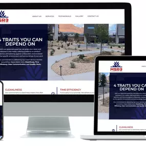 MSR3 Landscape Website built by Polarity Design Co: https://msr3landscaping.com/
