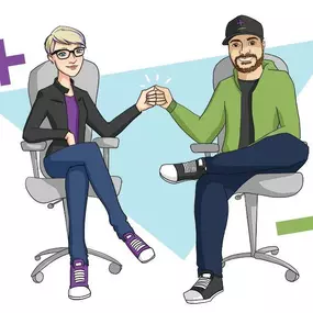 The iconic fist bump between Trent and Dianna Jensen