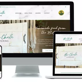 Ala Chelle Catering Website built by Polarity Design Co: https://alachelle.com