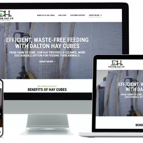 Dalton Hay Co Website built by Polarity Design Co: https://daltonhayco.com/