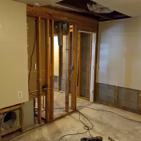 exposed door frame