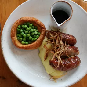 Scoff & Banter - Bangers and mash