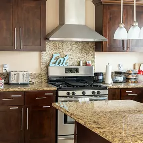 Wellness-oriented kitchen at Miramar Health.