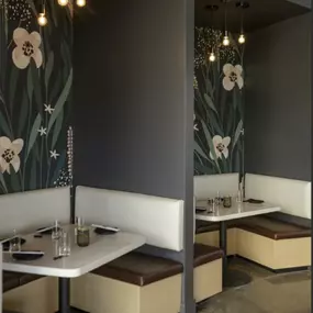 Kai Modern Japanese bistro in Pacific City, Huntington Beach, serving fresh sushi, robata-grilled dishes, and craft cocktails in a stylish setting with a vibrant, social ambiance. Only steps away from the beach.