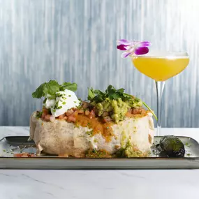 with passionfruit drop martini
