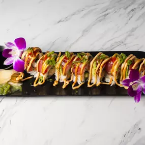 delicious sushi roll
