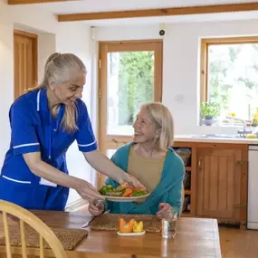 Our meal preparation fosters a sense of companionship and care.