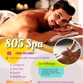 The full body massage targets all the major areas of the body that are most subject to strain and
discomfort including the neck, back, arms, legs, and feet. 
If you need an area of the body that you feel needs extra consideration, 
such as an extra sore neck or back, feel free to make your massage therapist aware and
they will be more than willing to accommodate you.