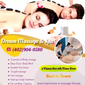 A hot stone massage is a type of massage therapy. It's used to help you relax and ease tense muscles 
and damaged soft tissues throughout your body.