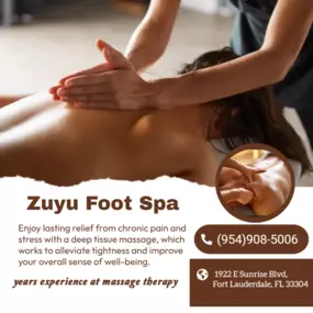 Massage techniques are commonly applied with hands, fingers, 
elbows, knees, forearms, feet, or a device. 
The purpose of massage is generally for the treatment of 
body stress or pain.