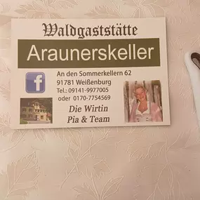 Bild von Waldgaststätte Araunerskeller