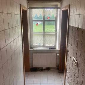 Badeinbau Durchgangszimmer inkl. Erstellung Flur