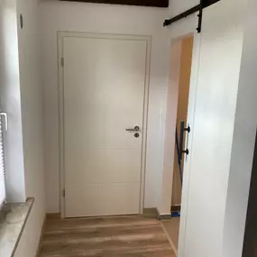 Badeinbau Durchgangszimmer inkl. Erstellung Flur