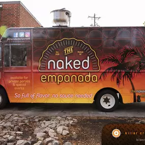 Restaurant food truck branding, logo design, vehicle graphic design