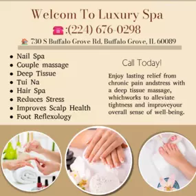 Asian Body Massage helps to relax the entire body, increases circulation of the blood and 
treats emotion, mind and spirit.
