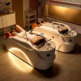 A hair spa is a hair and scalp treatment designed to nourish, hydrate, and revitalize hair, often including steps like deep cleansing, massaging the scalp, applying hair masks, and steaming.