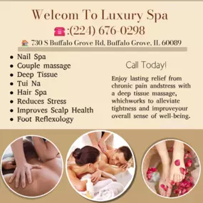 It's a massage experience for two that has real benefits, for physical, mental, and relationship health. 
Ultimately, a couples massage is a shared experience – a massage for two people, at the same time, 
in the same private room, but on two separate massage tables and performed by two massage therapists.