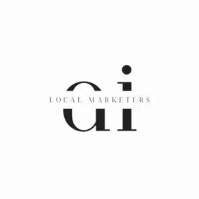 White logo for LocalMarketers.AI