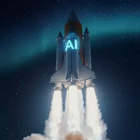Our AI tools are like a rocket heading to the moon.