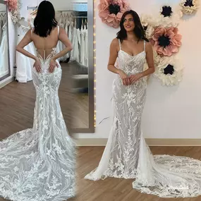 Wedding Dress Front and Back